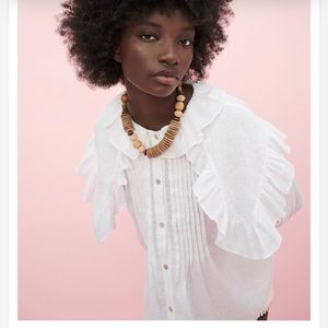 Zara Linen Blouse